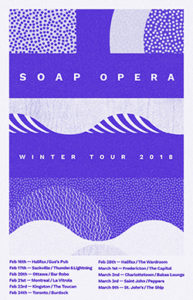 Soap Opera's official tour poster.