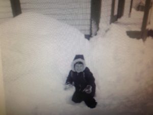 Launder grew up in Nain and Makkovik, she spent a lot of time outdoors picking berries or playing in the snow. Submitted photo.