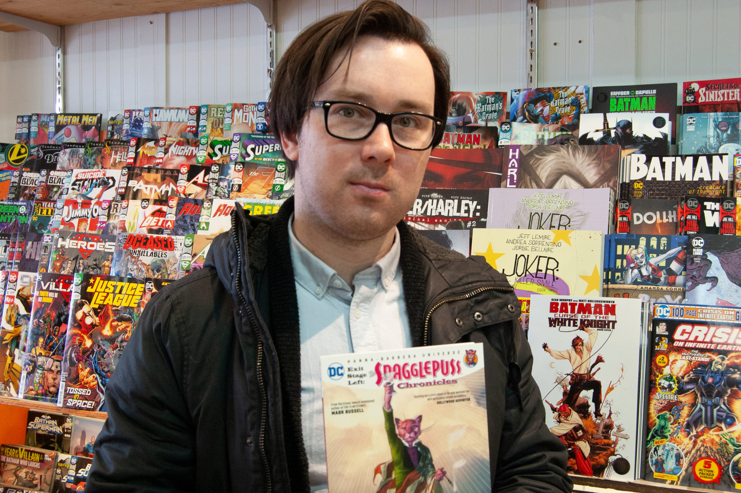 Mike Feehan, comic book artist.