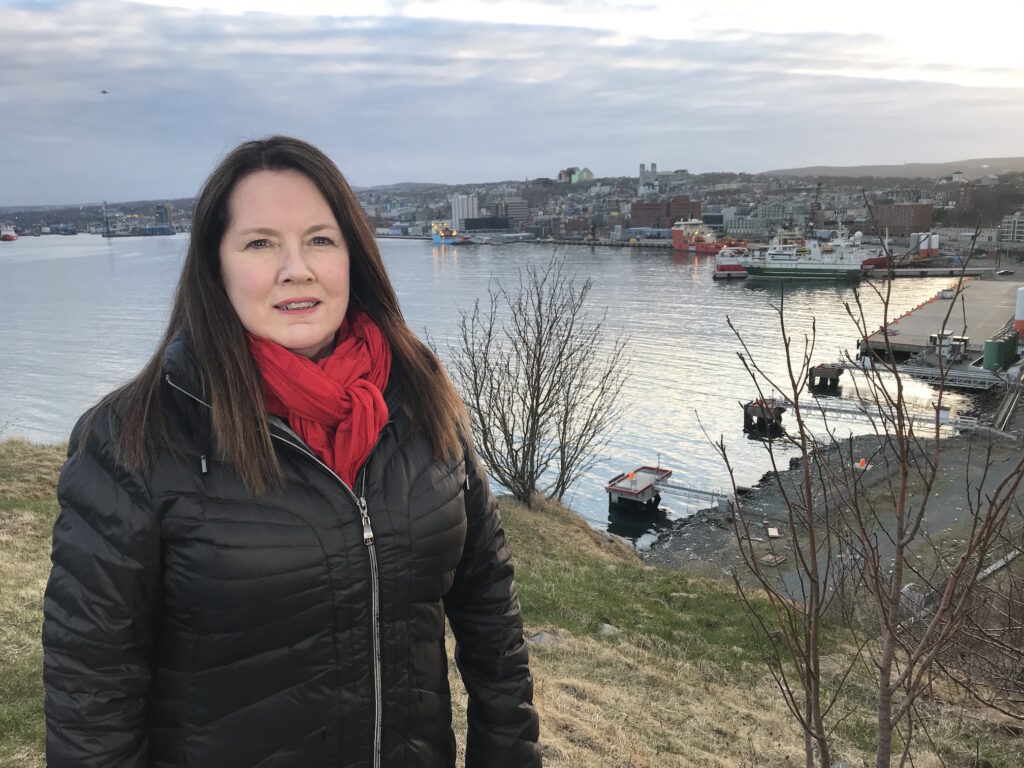 Chris O'Neill-Yates is CBC NL's national reporter for online, TV and radio. She says harassment on social media has increased. Submitted photo