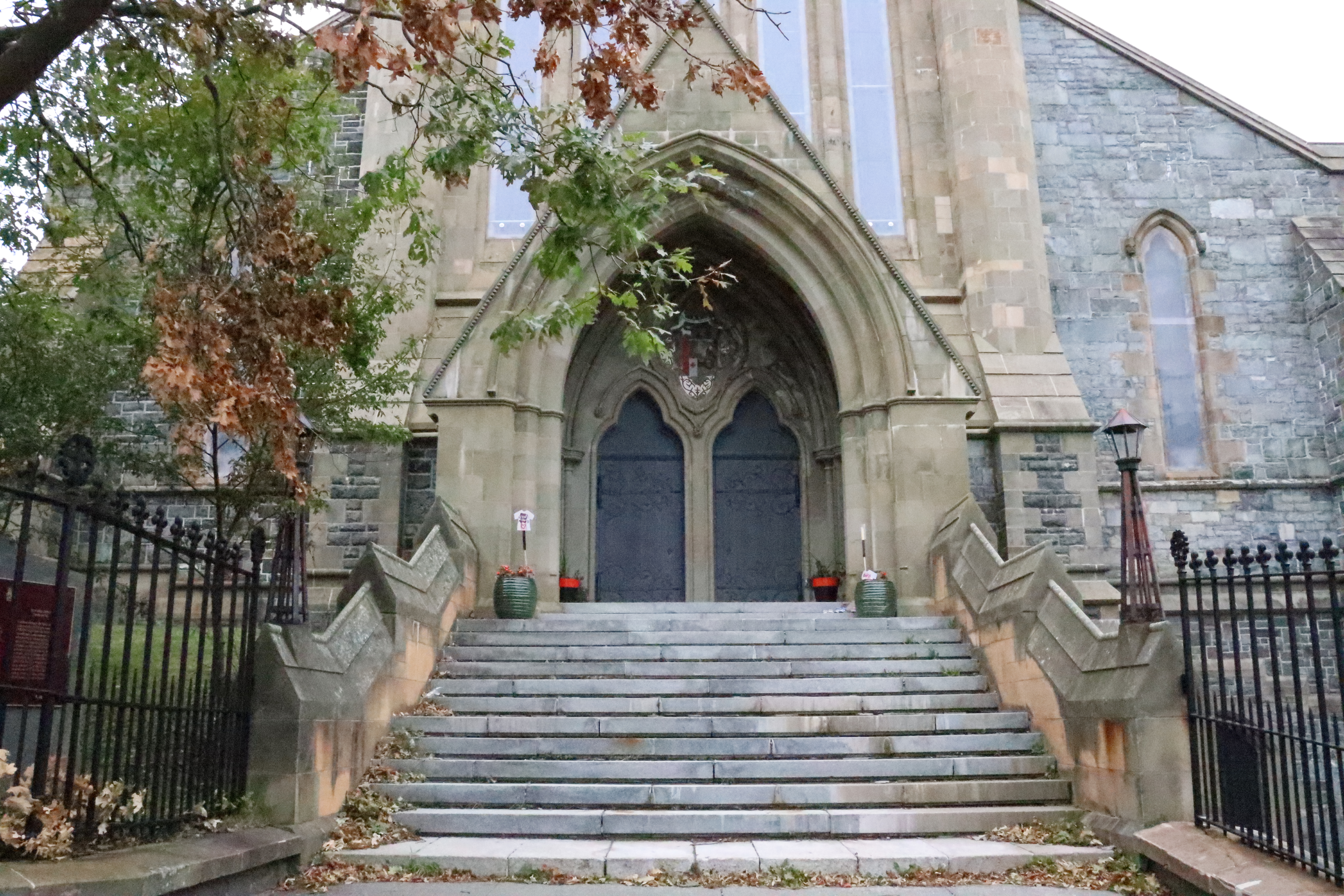 The Anglican Cathedral on Church Street, where the Haunted Hike starts. 