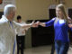 Dance instructor Jim Russell teaches Cuban salsa at the MUN Ballroom and Latin Dance Club in St. John's.