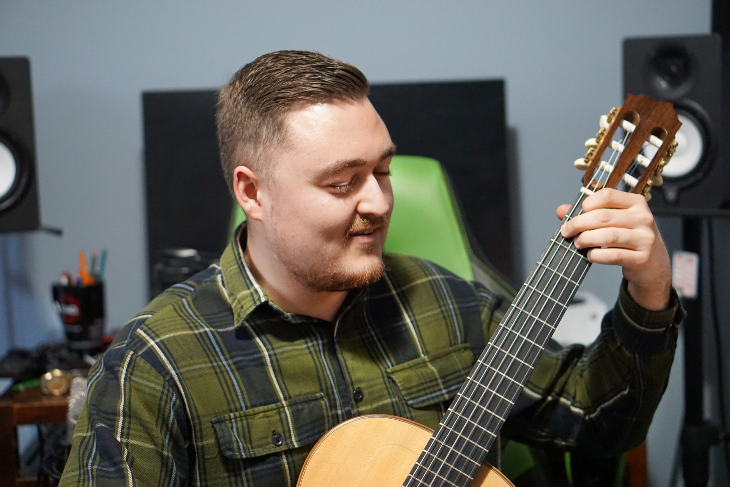 Ben Diamond, the president and founder of the Atlantic guitar Society, plays a classical guitar. This summer he's hoping to bring a classical guitar festival to St. John's.