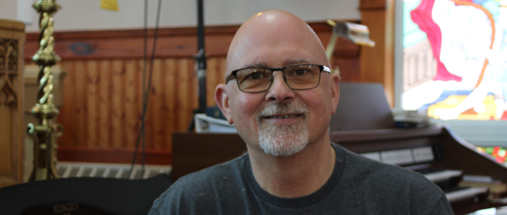 Bob Earle runs the thrift store inside St.Lawrence Anglican Church
